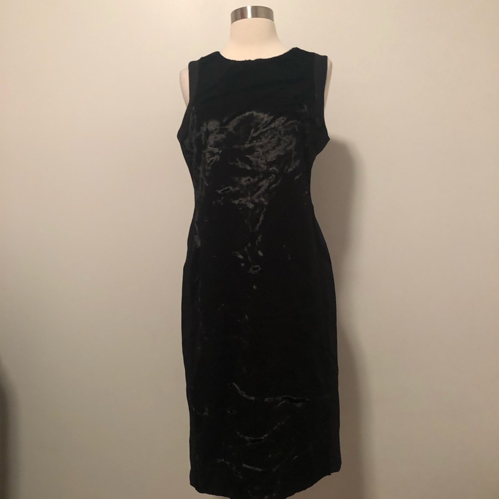 Calvin Klein Faux Fur Dress